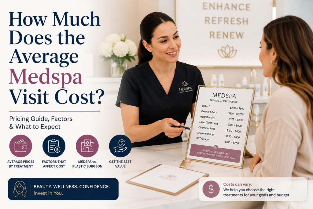 How Much Does the Average Medspa Visit Cost