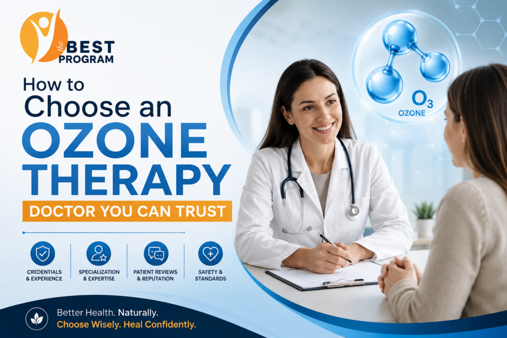 How to Choose an Ozone Therapy Doctor You Can Trust