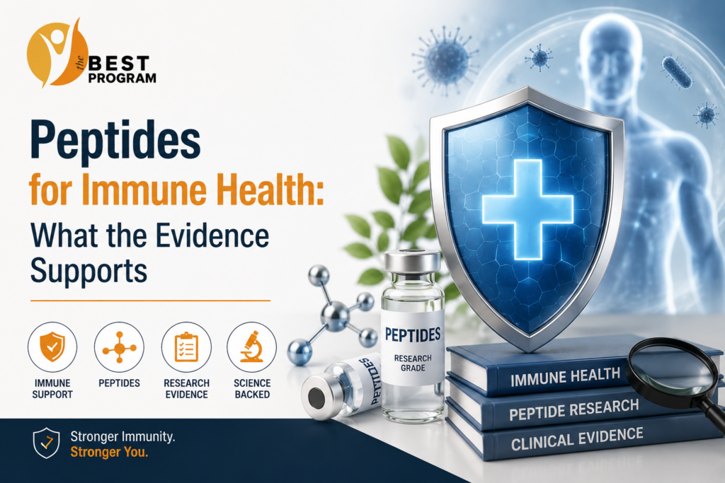 Peptides for Immune Health What the Evidence Supports