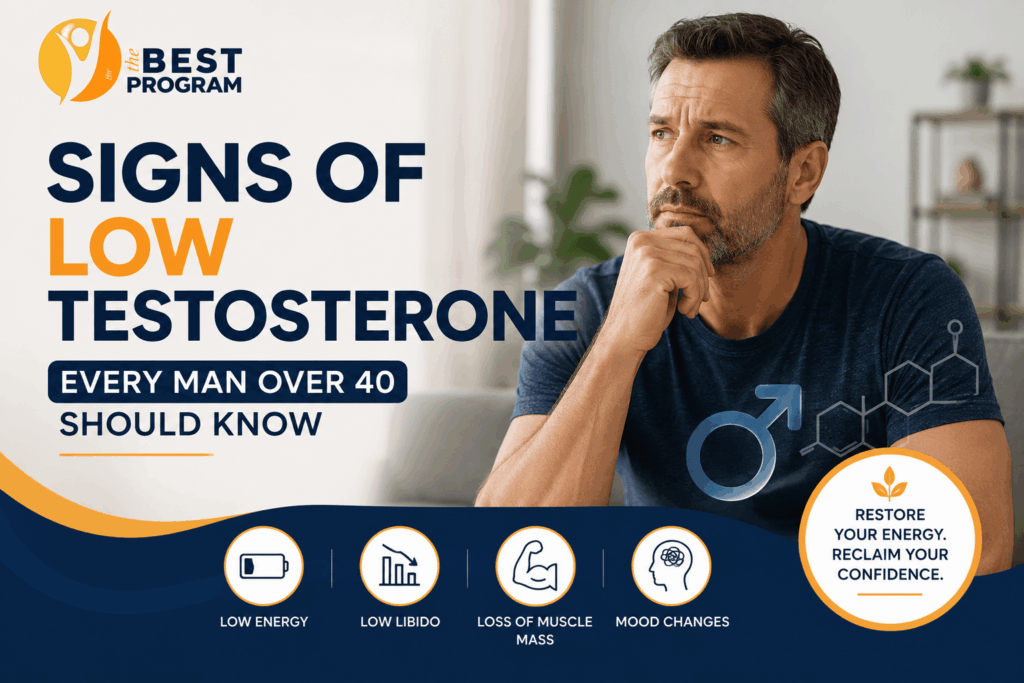 Signs of Low Testosterone Every Man Over 40 Should Know