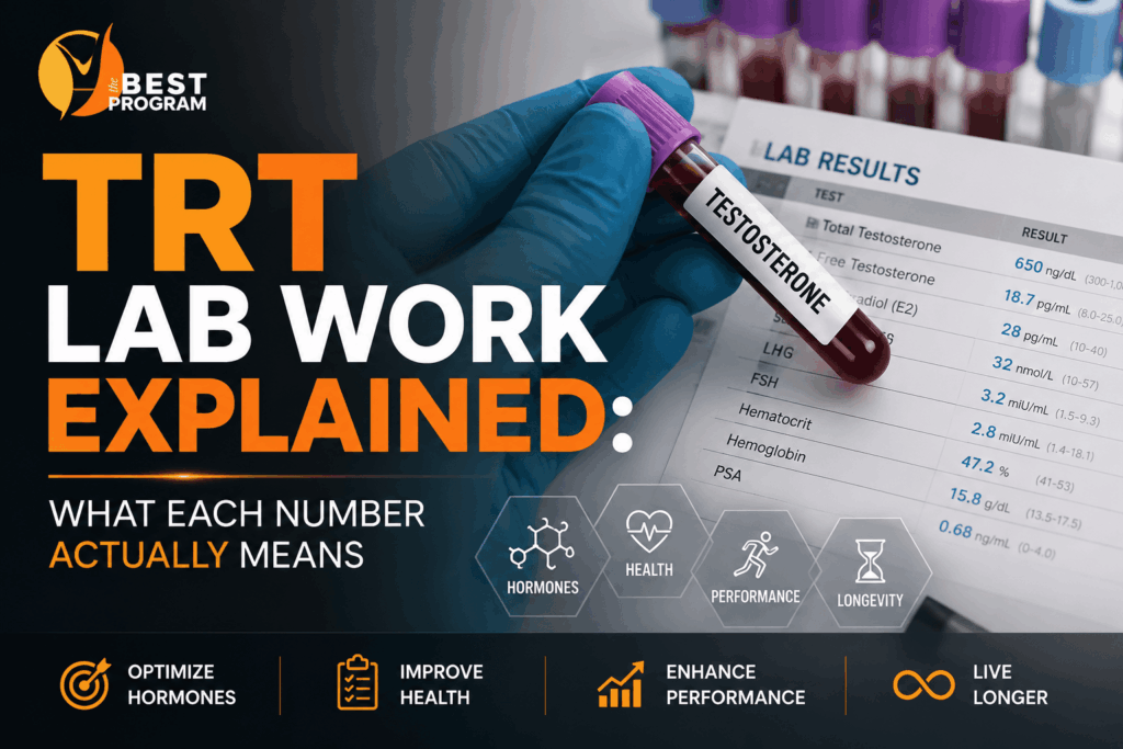 TRT Lab Work Explained What Each Number Actually Means