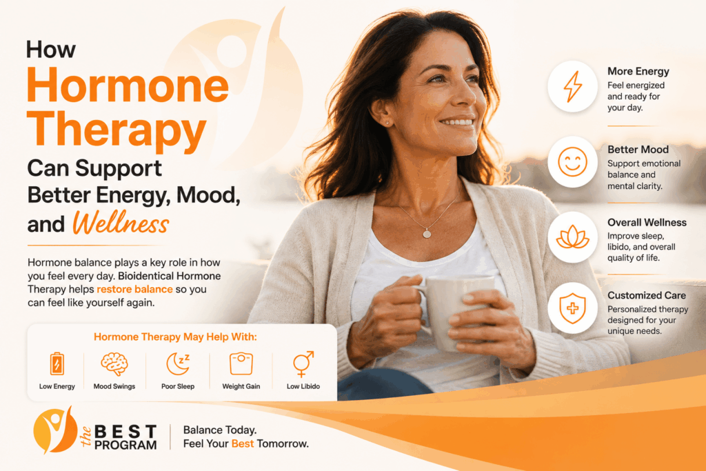 How Hormone Therapy Can Support Better Energy, Mood, and Wellness